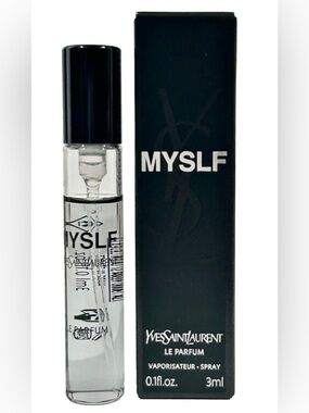 New Yves Saint Laurent MYSLF Le Parfum Rollerball Sample - Black men